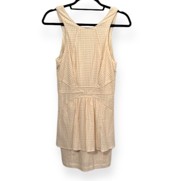 addison Tops - Addison Cream Tiered Ruched Halter Top XS